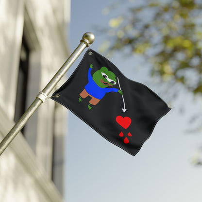 Pepe Black Beard Flag
