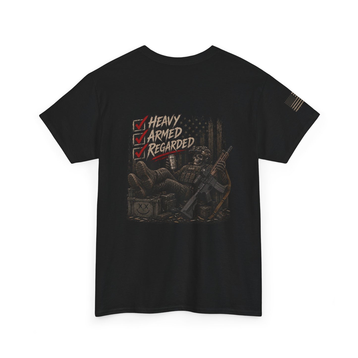 Heavily Armed Regard Tshirt