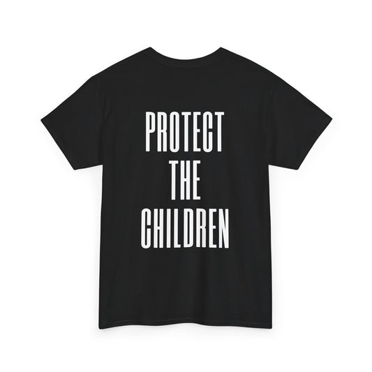 Protect The Children Black T‑Shirt