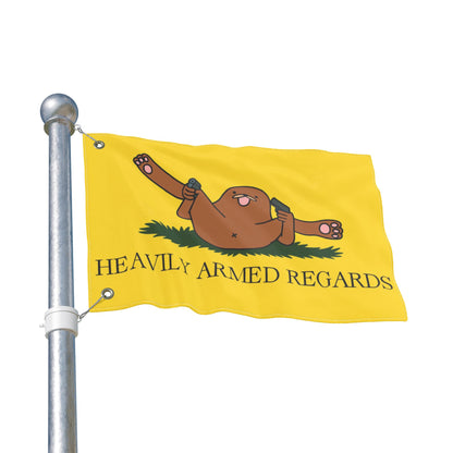 Heavily Armed Regards Flag