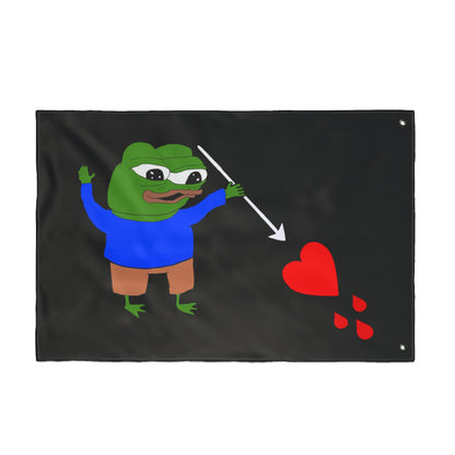 Pepe Black Beard Flag