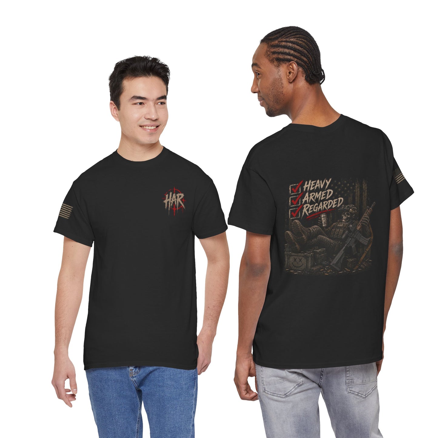 Heavily Armed Regard Tshirt